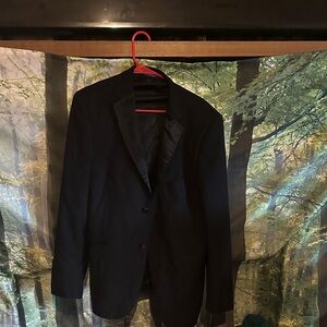 Berragamo Men's Black Blazer 42L/36L